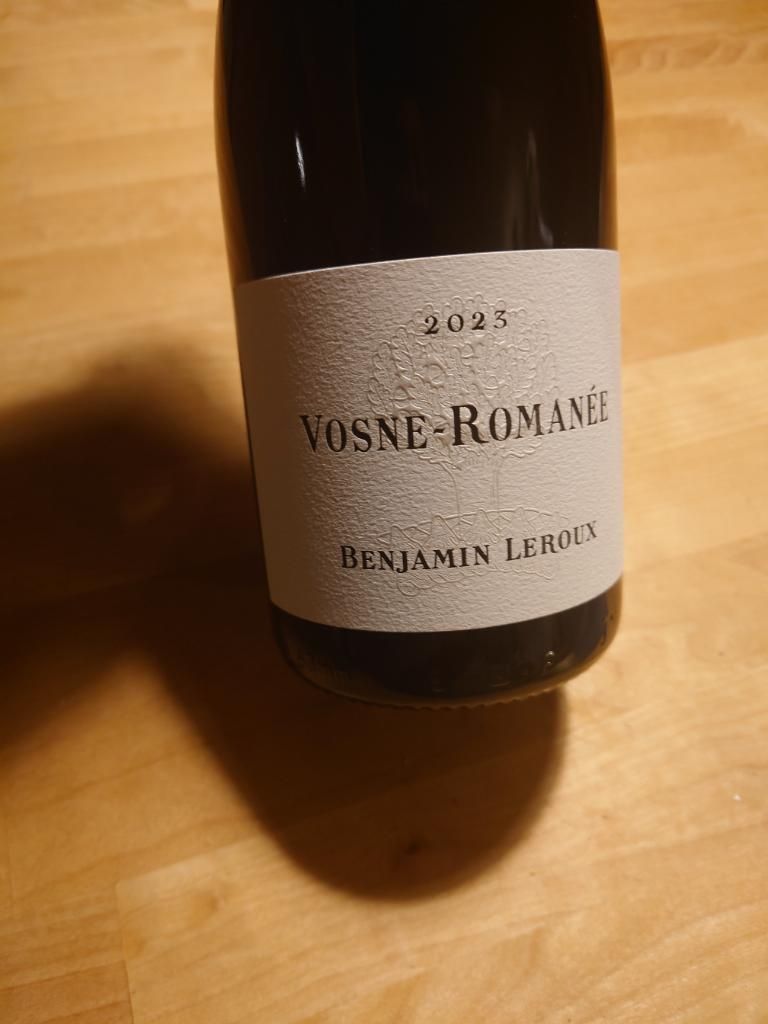 2017 Benjamin Leroux Vosne-Romanée - CellarTracker