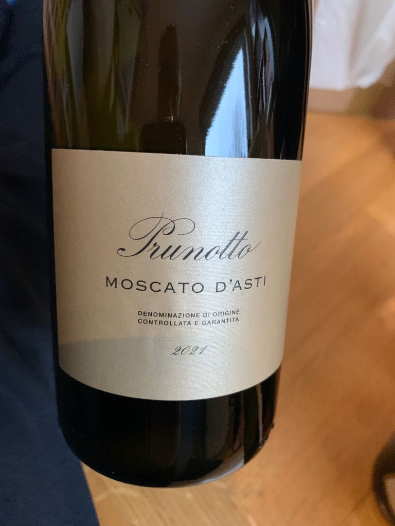 2021 Prunotto Moscato d'Asti, Italy, Piedmont, Asti, Moscato d'Asti CellarTracker