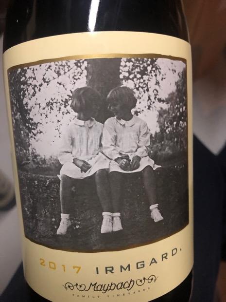 2017 Maybach Family Vineyards Pinot Noir Irmgard - CellarTracker