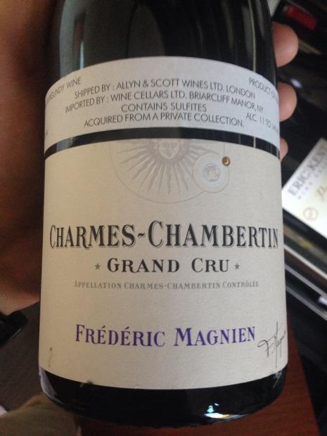 2002 Frédéric Magnien Charmes-Chambertin - CellarTracker