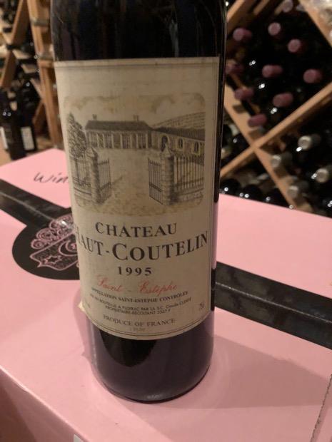 2002 Château Haut-Coutelin - CellarTracker