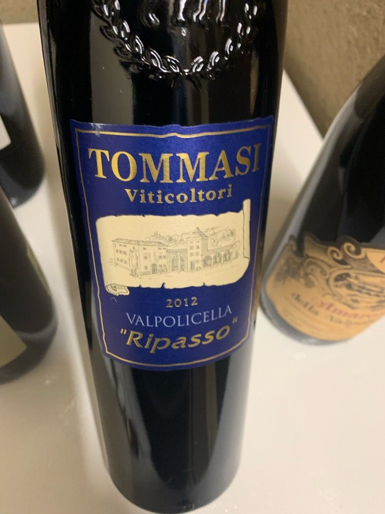 2012 Tommasi Ripasso della Valpolicella Classico Superiore, Italy ...