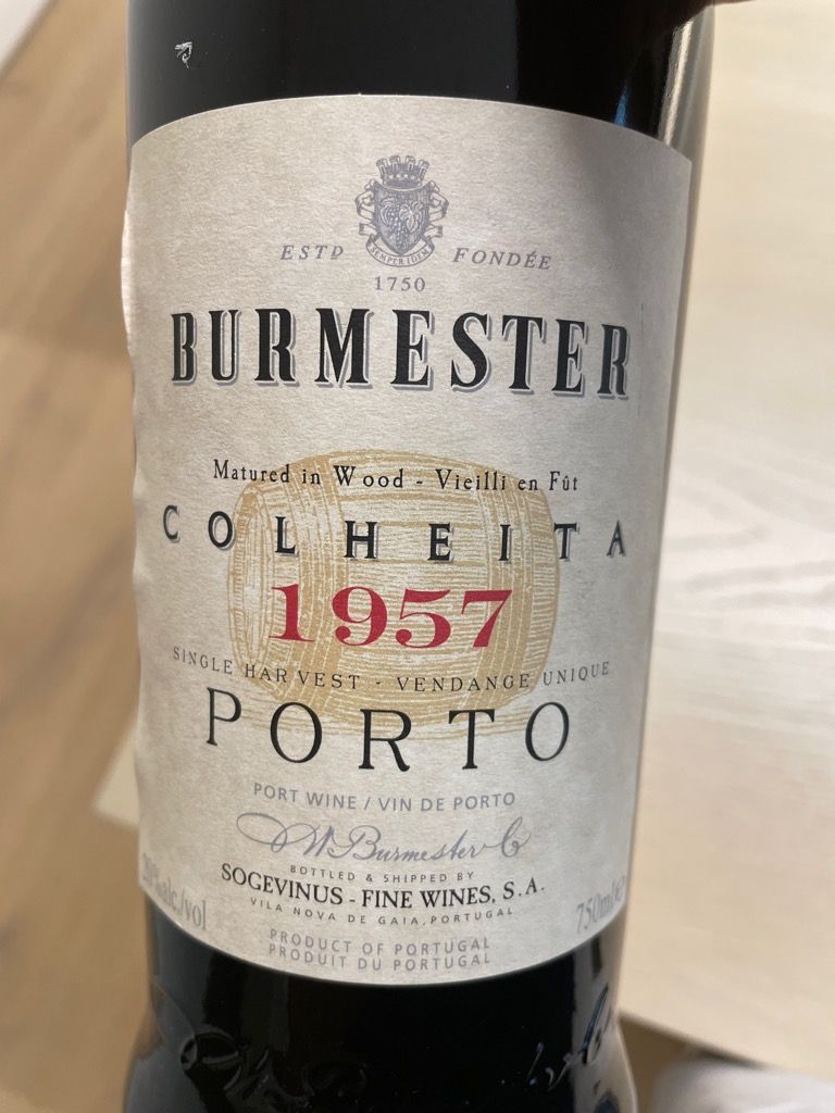 1937 J.W. Burmester Porto Colheita - CellarTracker