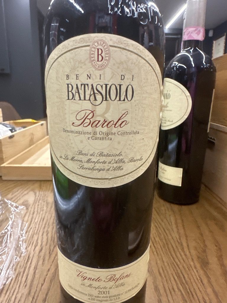2001 Beni di Batasiolo Barolo Vigneto Bofani - CellarTracker