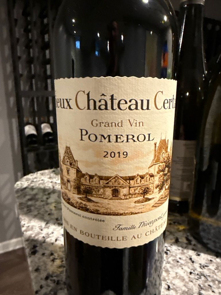 2019 Vieux Château Certan - CellarTracker