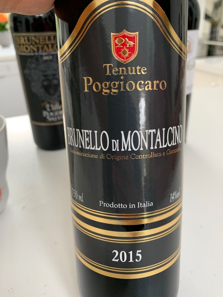 2015 Tenute Poggiocaro Brunello di Montalcino Riserva, Italy, Tuscany ...