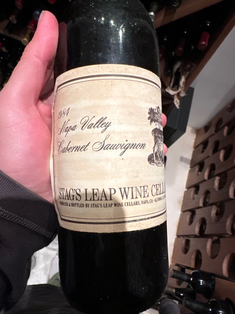 1984 Stag's Leap Wine Cellars Cabernet Sauvignon - CellarTracker