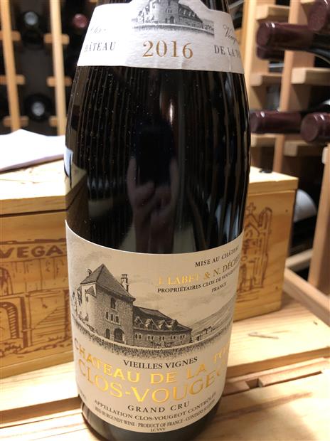 LABET & DECHELETTE CHATEAU DE LA TOUR CLOS DE VOUGEOT VIEILLES VIGNES GRAND  CRU 2017 - Naples Fine Wine