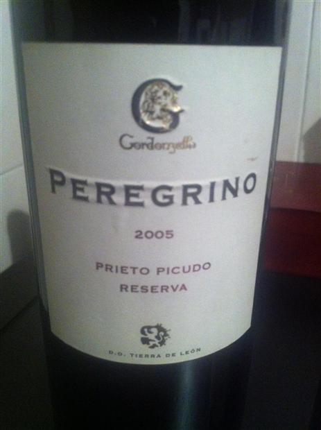 2005 Bodegas Gordonzello Prieto Picudo Vino de la Tierra de Castilla y ...