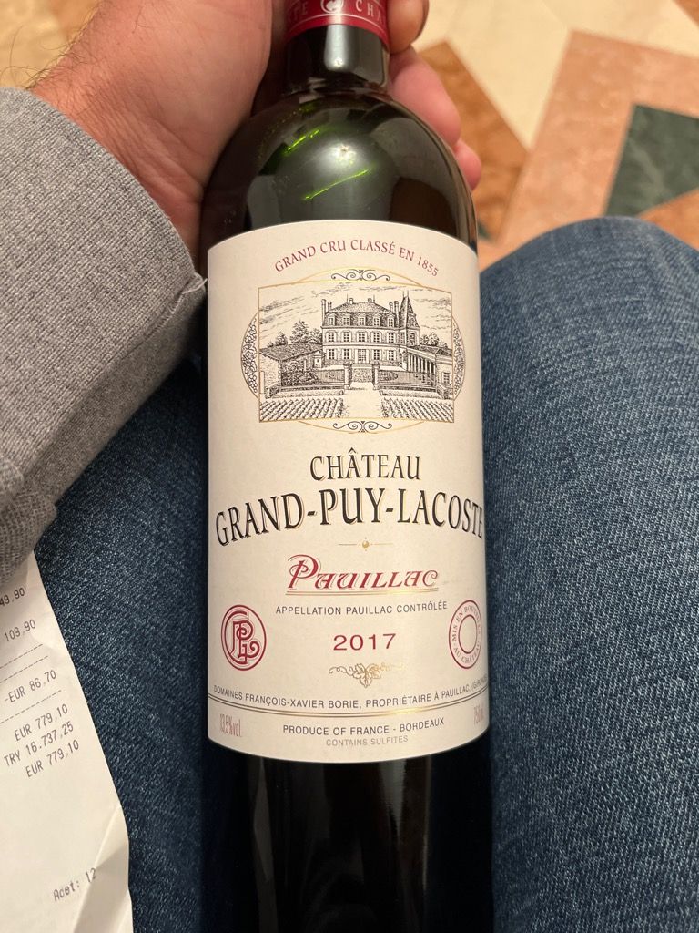 2017 Château Grand-Puy-Lacoste - CellarTracker