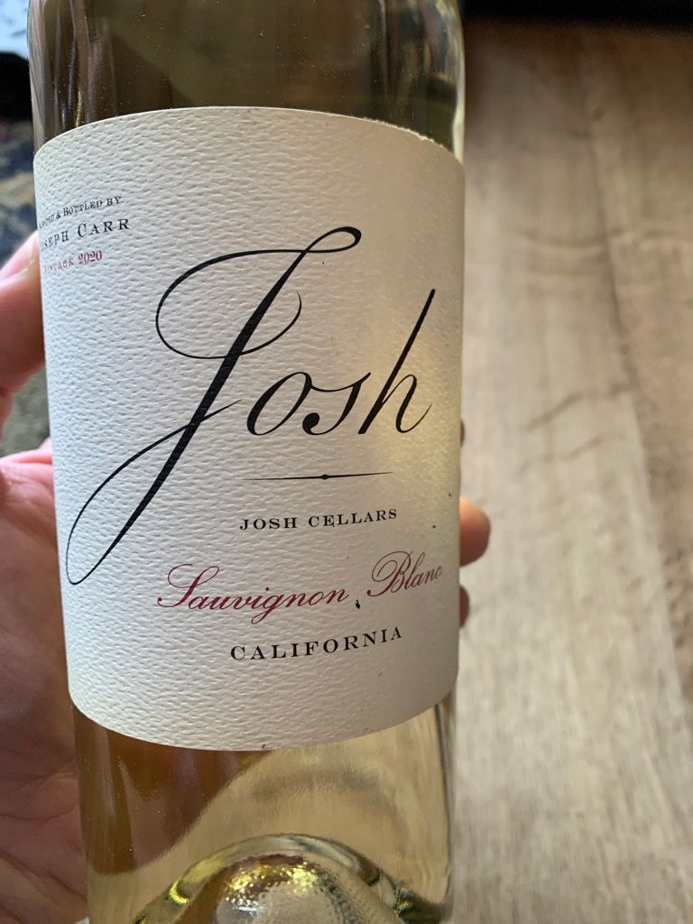 2020 Josh Cellars Sauvignon Blanc Napa Valley Usa California Napa