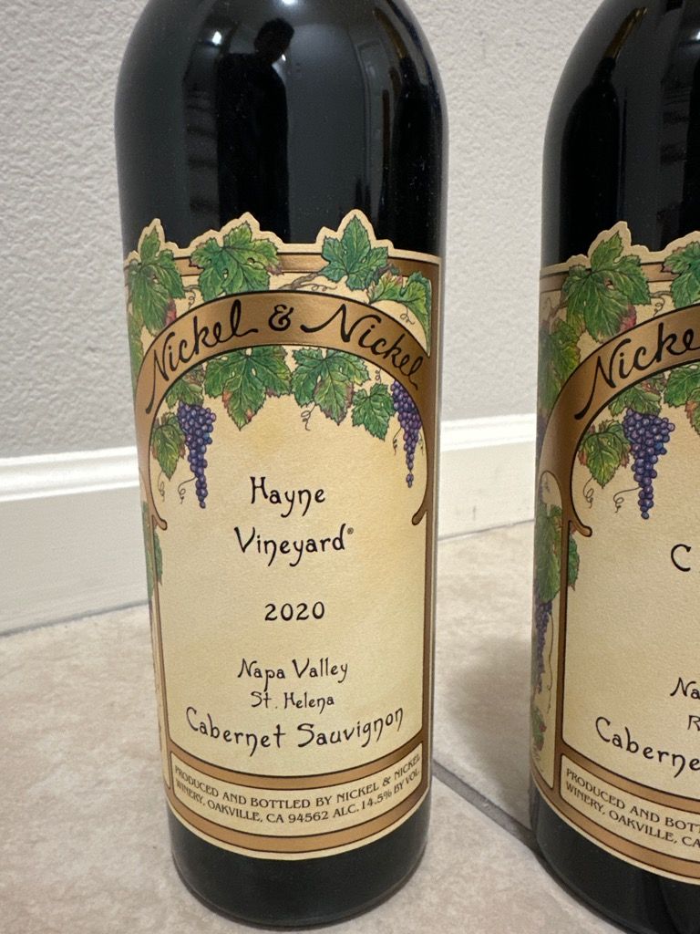 2020 Nickel & Nickel Sauvignon Hayne Vineyard, USA, California
