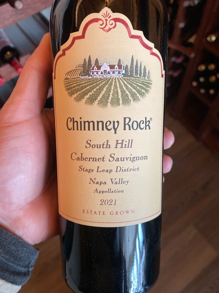 2021 Chimney Rock Cabernet Sauvignon South Hill, USA, California, Napa ...
