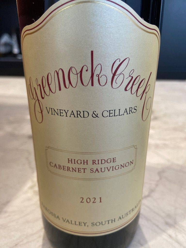 2021 Greenock Creek Sauvignon High Ridge, Australia, South Australia, Barossa, Barossa
