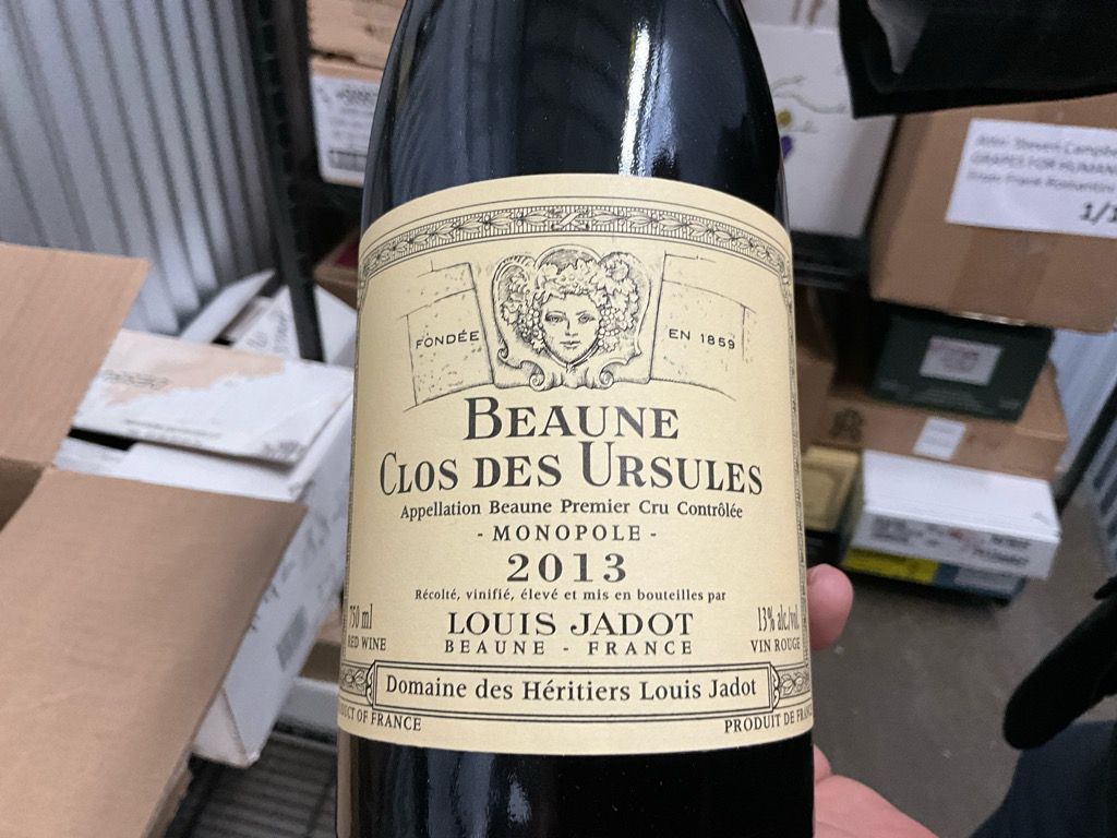 ルイ・ジャド ボーヌ 1er クロ・デ・ズルシュール 2016、2020 ルイ・ジャド ボーヌ 1er クロ・デ・ズルシュール 2016、2020