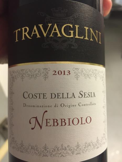 2013 Travaglini Nebbiolo Coste Della Sesia, Italy, Piedmont, Northern 