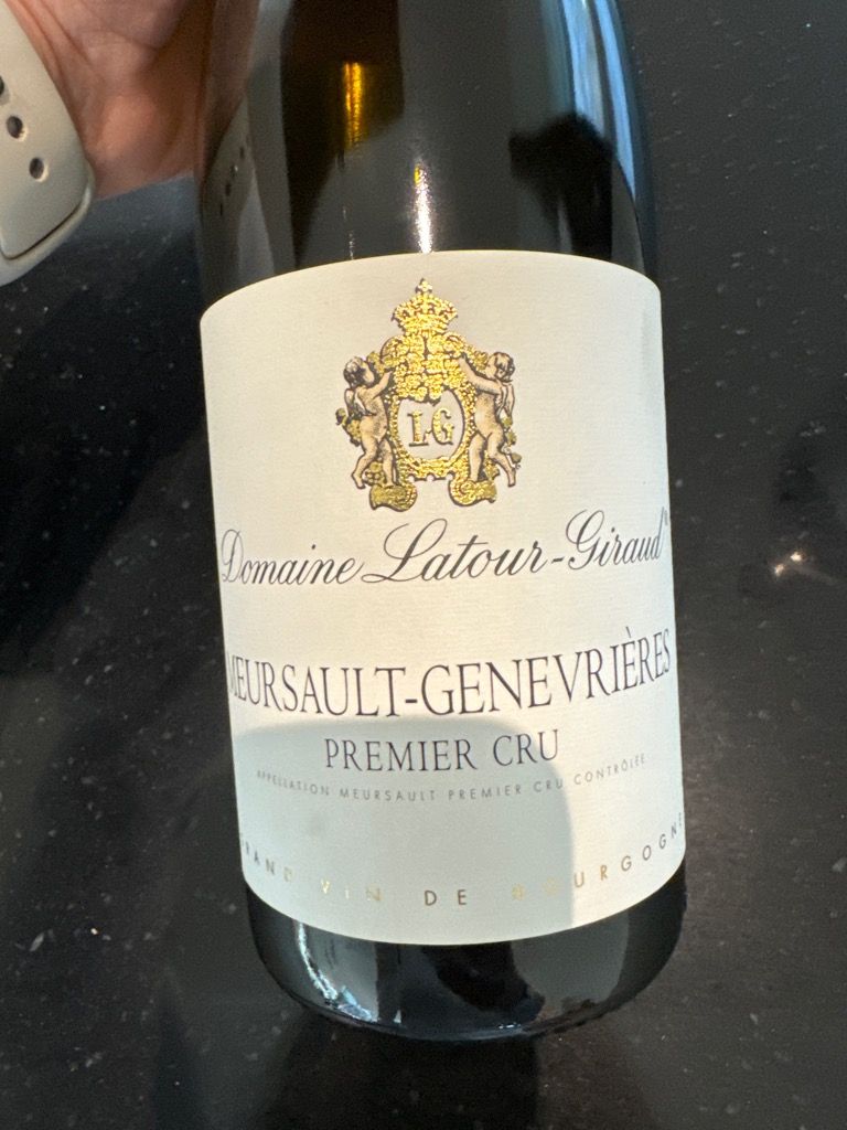 2021 Domaine Latour-Giraud Meursault 1er Cru Les Genevrières