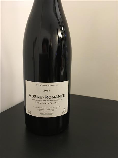 2014 Vosne-Romanée Les Chalands 2014 Frédéric Cossard Vosne-Romanée Les Champs Perdrix