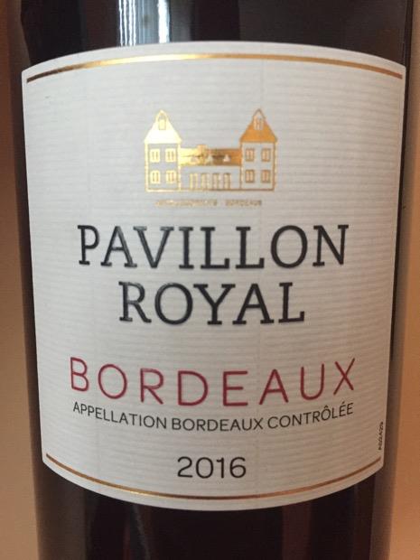 2016 Pavillon Royal France Bordeaux Cellartracker