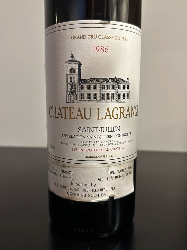 1988 Château Lagrange (St. Julien) - CellarTracker 1988 Château Lagrange (St. Julien) - CellarTracker