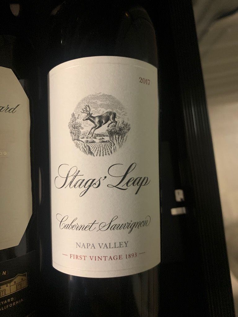 2017 Stags' Leap Winery Cabernet Sauvignon Napa Valley - CellarTracker