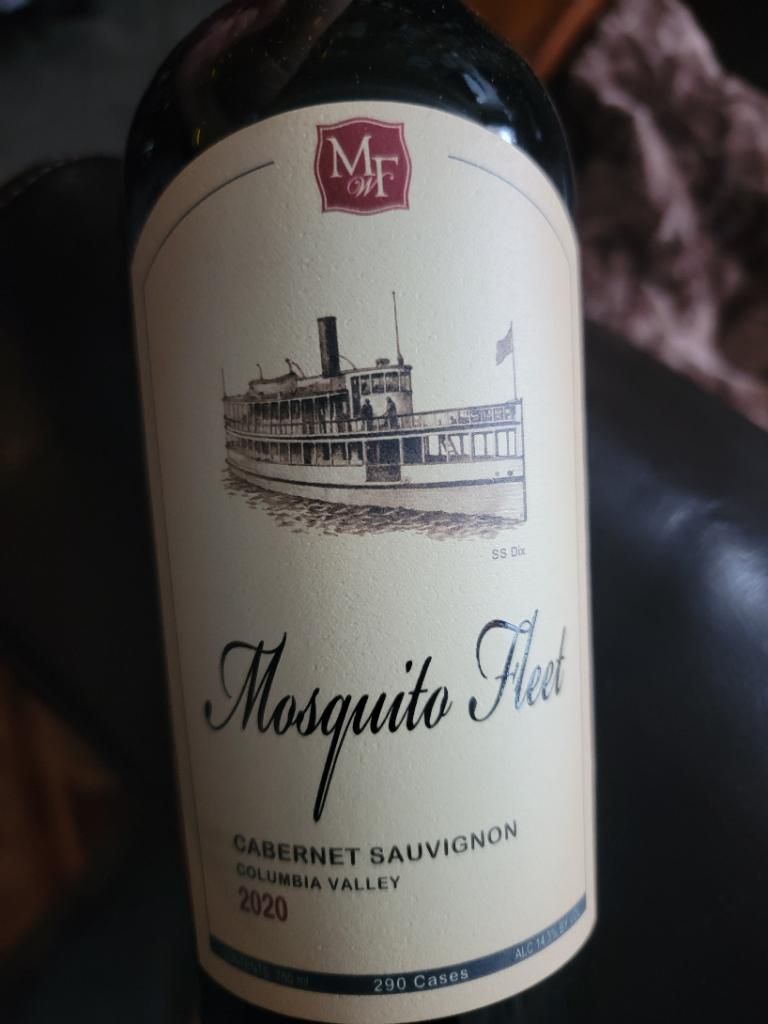 2020 Mosquito Fleet Cabernet Sauvignon, USA, Washington, Columbia ...