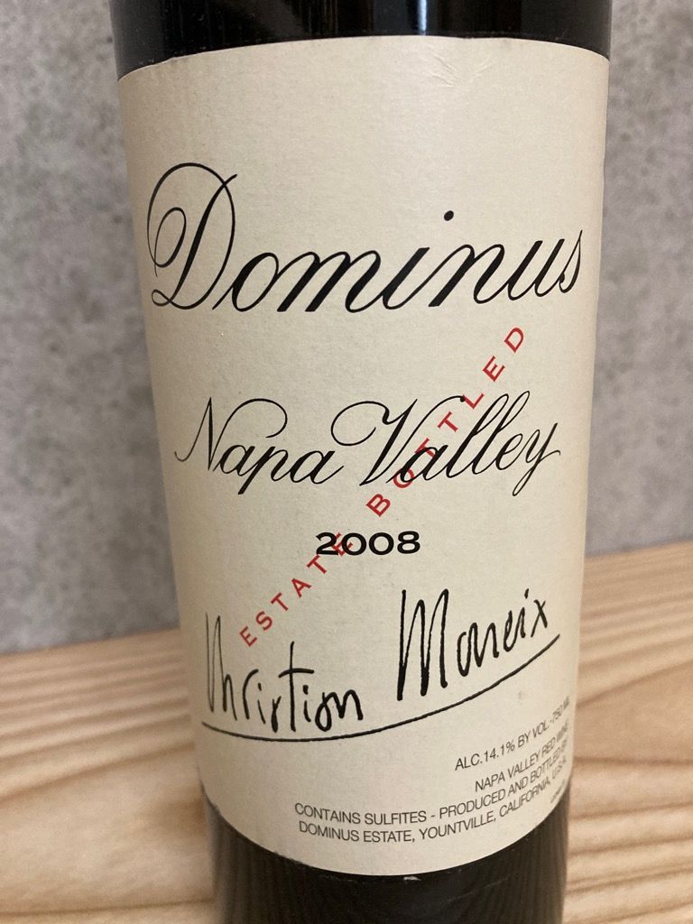 2008 Napa Valley Bordeaux Blend ドミナス-