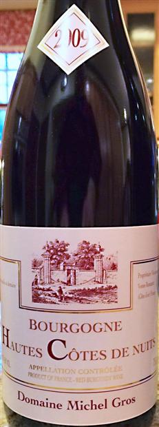2009 Domaine Michel Gros Bourgogne Hautes-Côtes de Nuits