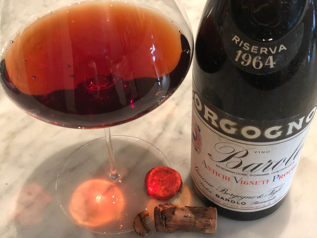 1964 Giacomo Borgogno & Figli Barolo Riserva - CellarTracker