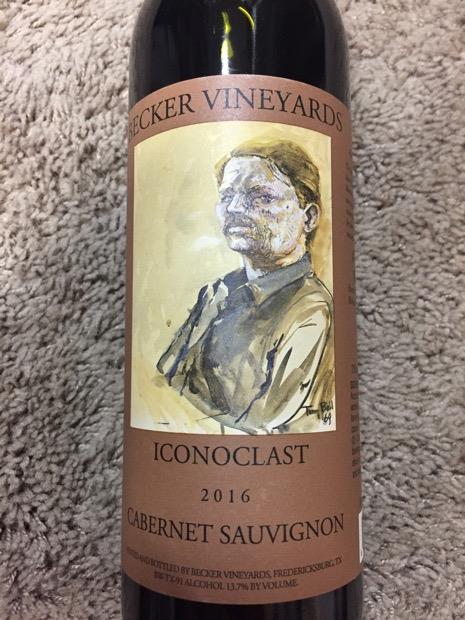 2011 Becker Vineyards Cabernet Sauvignon Iconoclast - CellarTracker