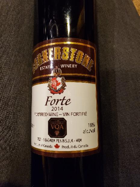 2014 cornerstone estate winery fortè, canada, ontario