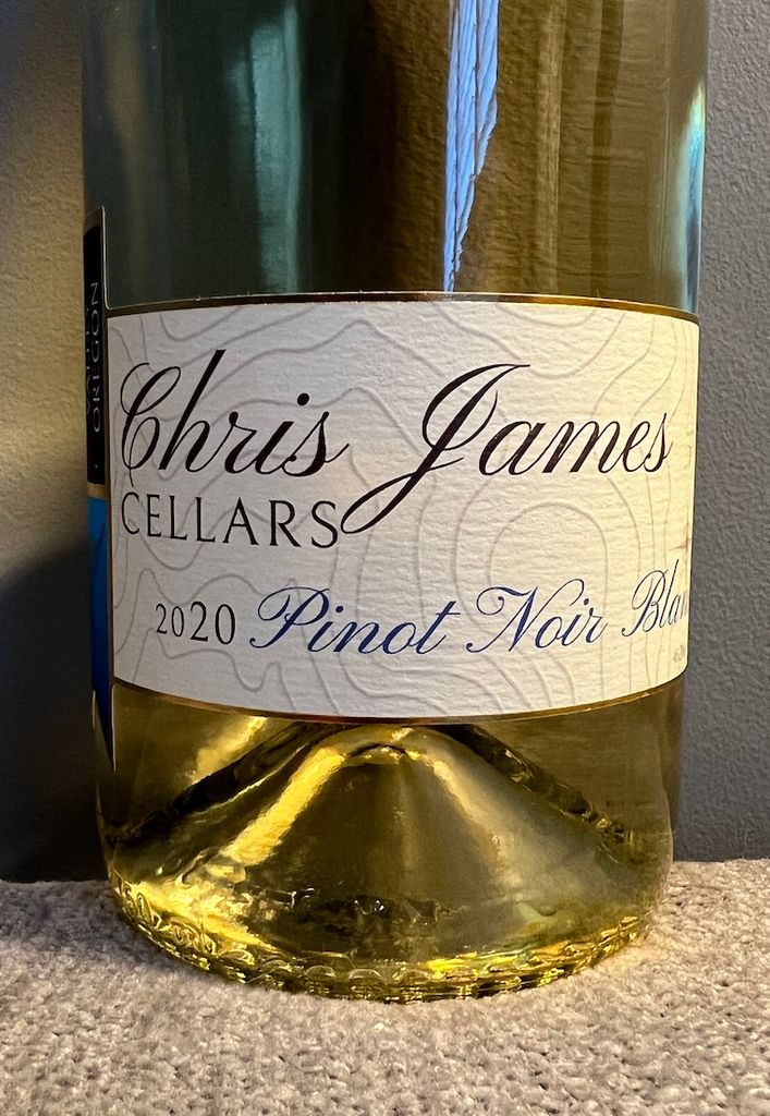 2022 Chris James Cellars Pinot Noir Blanc Chehalem Mountains