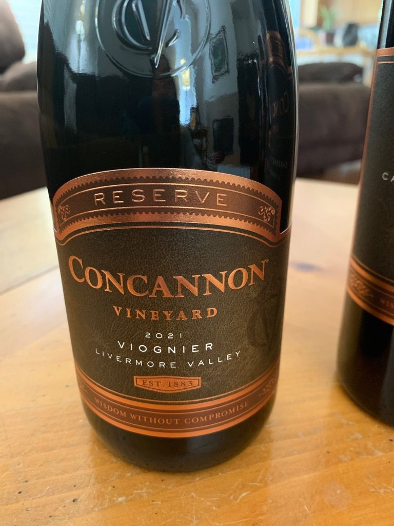 2021 Concannon Vineyard Viognier Reserve, USA, California, San ...