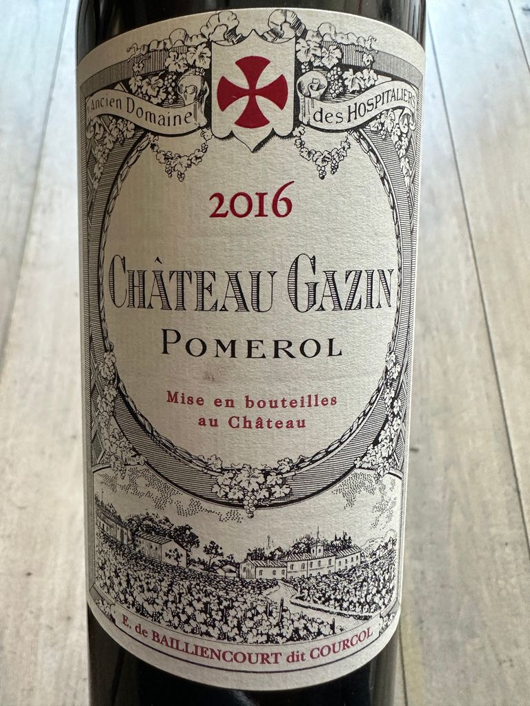 2020 Château Gazin Pomerol - CellarTracker