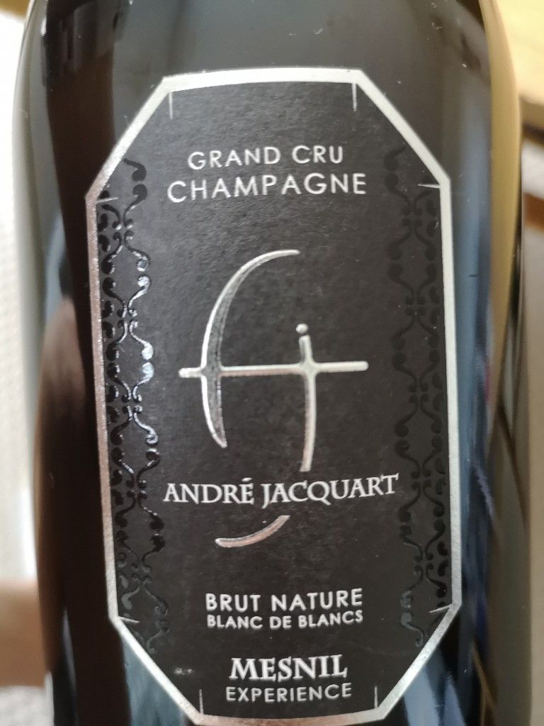 NV André Jacquart Champagne Grand Cru Blanc de Blancs Experience Brut Nature Le Mesnil France