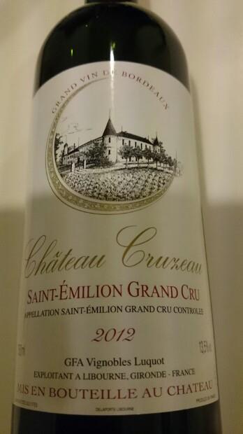 2012 Chateau De Cruzeau France Bordeaux Libournais St Emilion Grand Cru Cellartracker