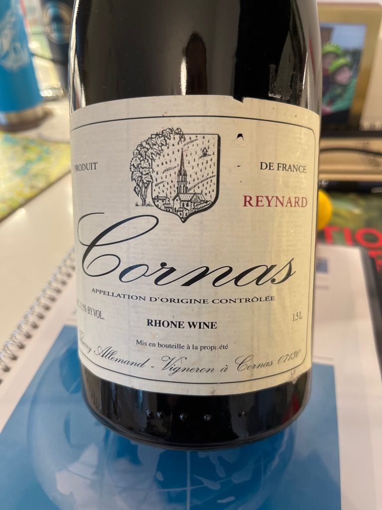 2011 Thierry Allemand Cornas Reynard, France, Rhône, Northern Rhône ...