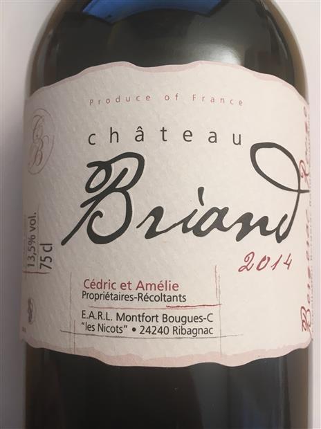 2017 Château Briand Bergerac, France, Southwest France, Dordogne ...