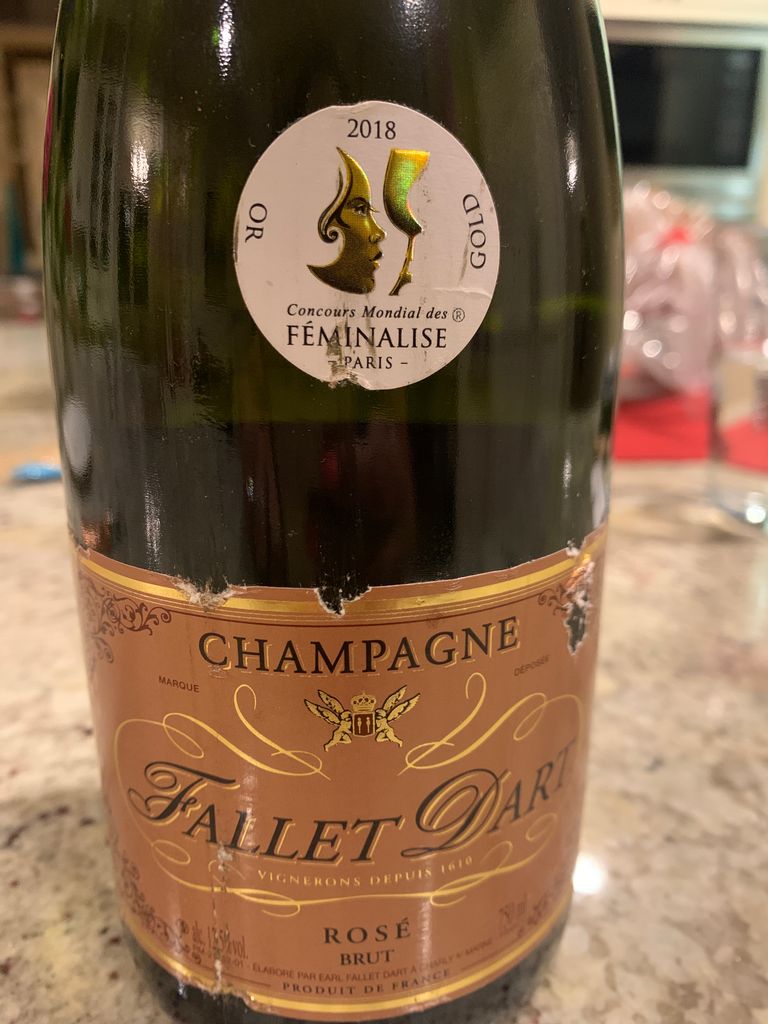 Rosé Brut - Champagne Fallet Dart
