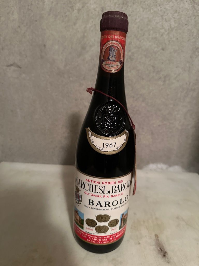 1967 Marchesi di Barolo Barolo - CellarTracker