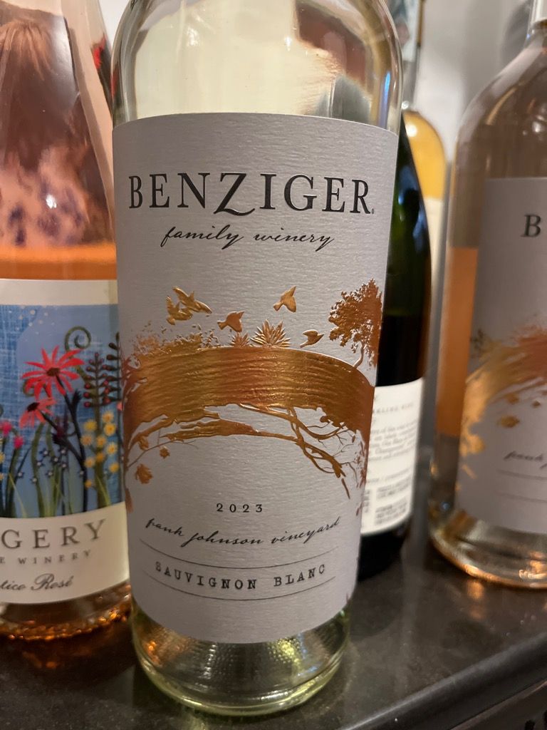 2023 Benziger Family Winery Sauvignon Blanc Frank Johnson Vineyard, USA ...