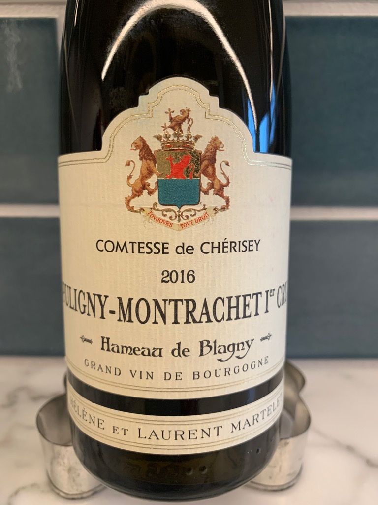 Comtess de Cherisey ブルゴーニュ白ワイン 2016 Domaine Comtesse de Chérisey Puligny-Montrachet 1er Cru