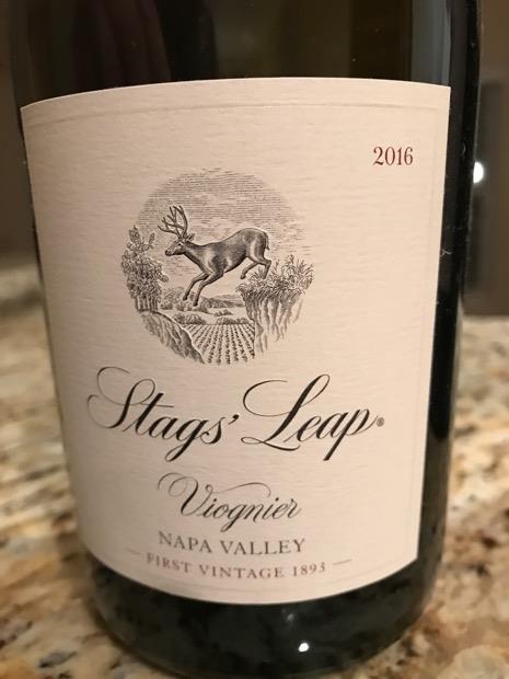 2016 Stags' Leap Winery Viognier, USA, California, Napa Valley ...