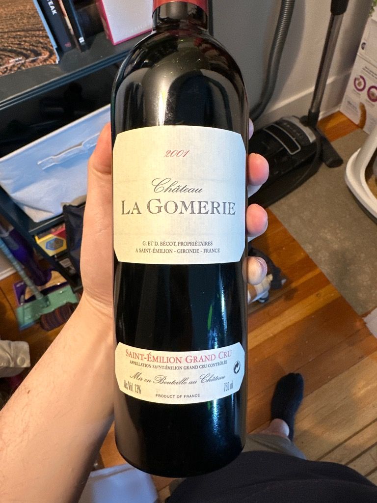 2001 Château La Gomerie - CellarTracker