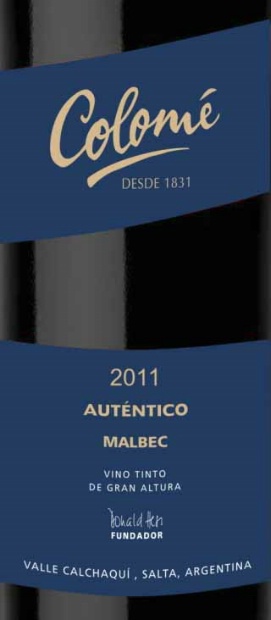 Colome autentico Malbec salta argentina glass 750ml (7798104760342)