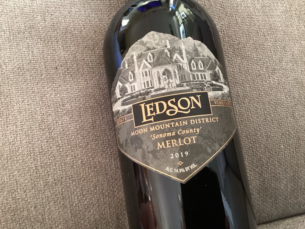 2019 Ledson Merlot Estate Vineyard Moon Mountain District, USA