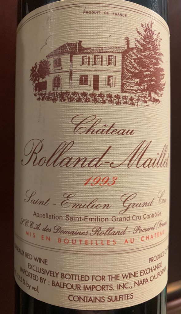 1989 Château Rolland-Maillet - CellarTracker