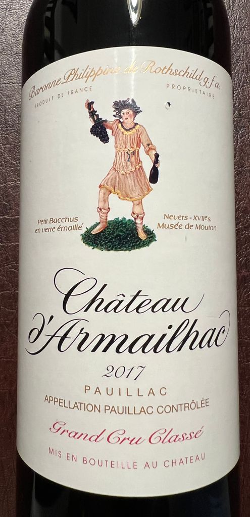2022 Château d'Armailhac - CellarTracker