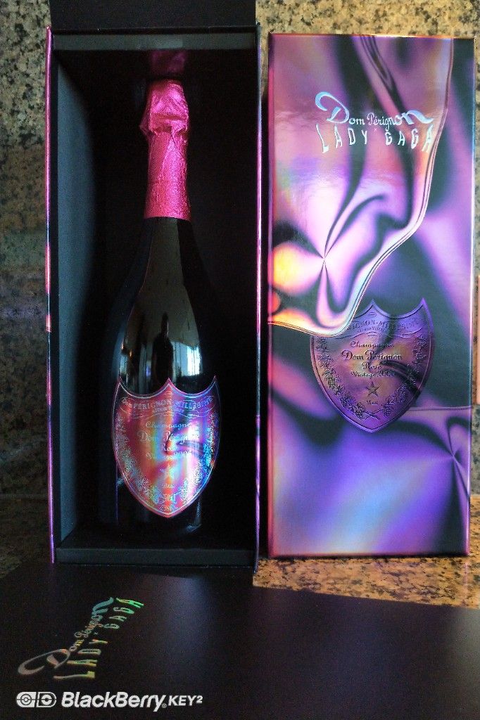 2008 Dom Pérignon Champagne Lady Gaga Limited Edition Rosé - CellarTracker