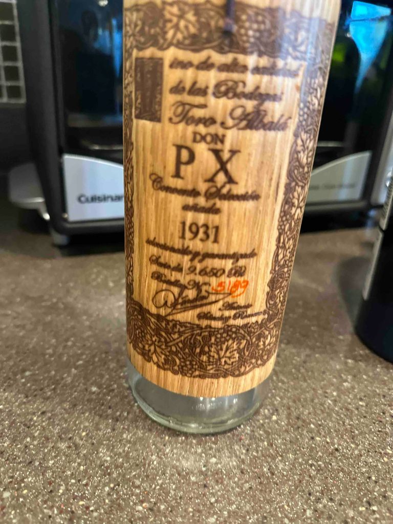 1929 Bodegas Toro Albalá Don PX Convento Selección - CellarTracker